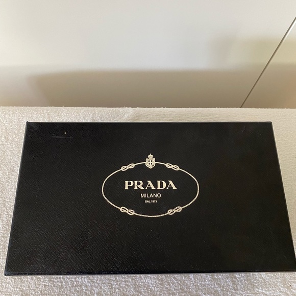 BNIB Prada pumps. Sz 38. Patent leather in a metallic champagne/taupe co… - Picture 6 of 9